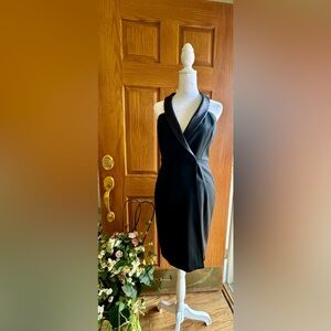 ALLSAINTS Black Halter Neck Dress
